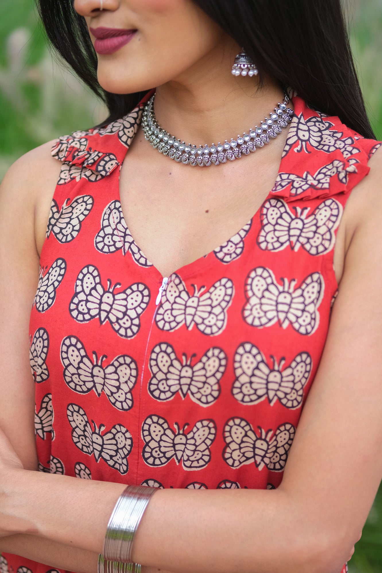 Titli Print Handblock Jumpsuit- New Launch