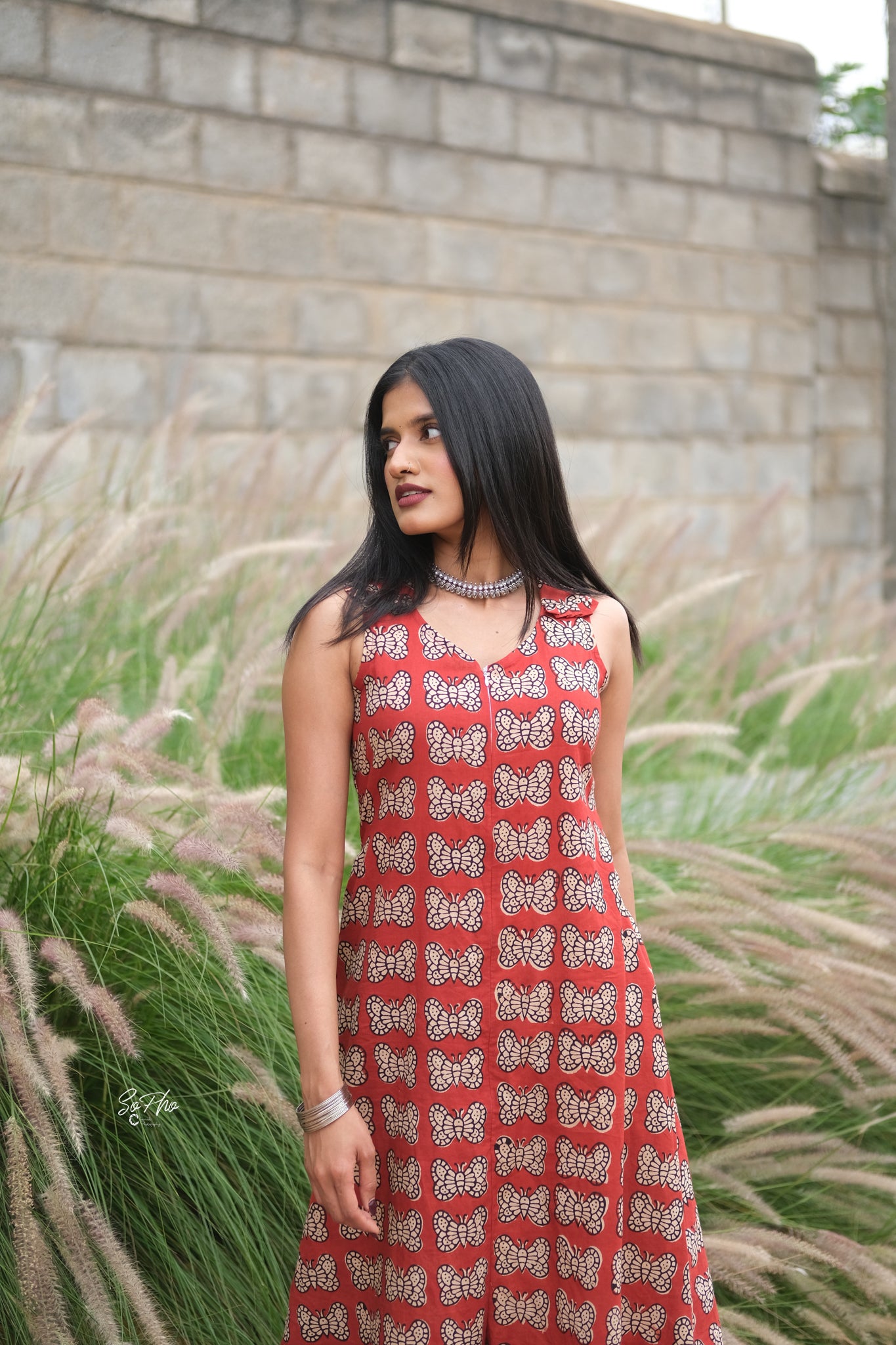 Surajmukhi Handblock Jumpsuit