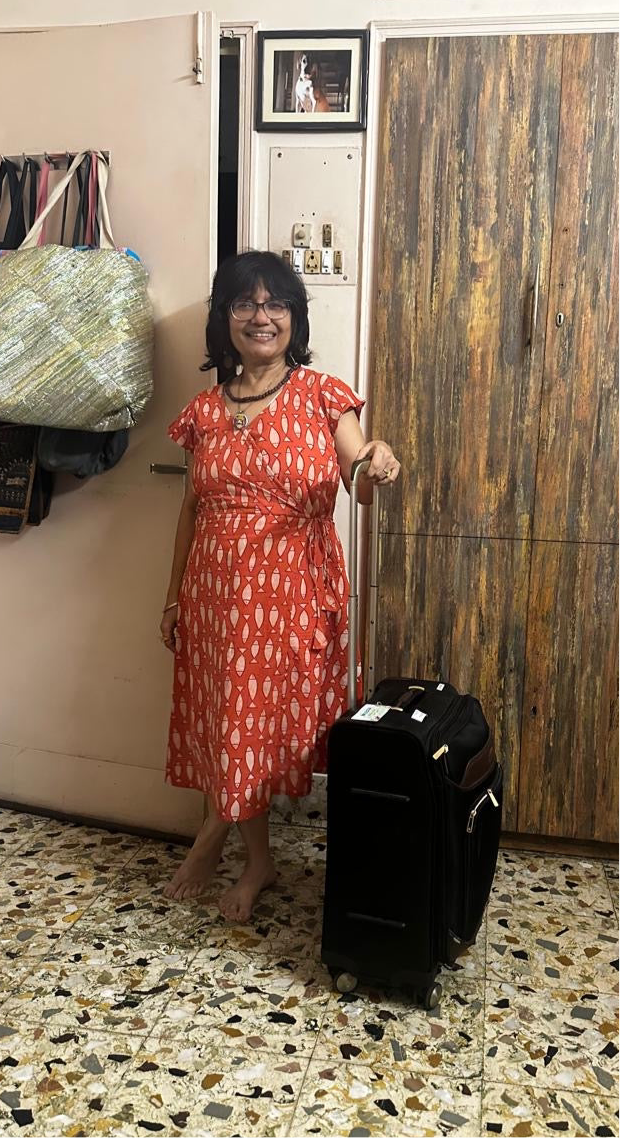 Paheli Wrap Dress -Clearance