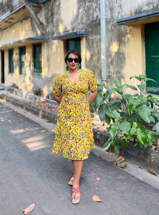 Paheli Wrap Dress -New Launch