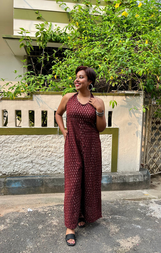 Maharani Ikat Jumpsuit- New Launch